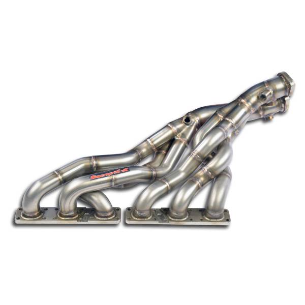 Supersprint Fächerkrümmer(Right Hand Drive)(Anschlüsse für die Flansche der Sekundärlufteinblasung s