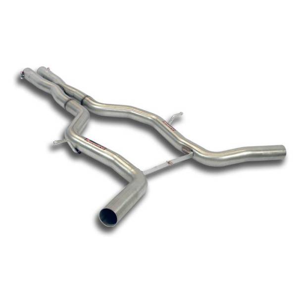 Supersprint Mittelrohr X-Pipe passend für MERCEDES W211 E 320 V6 (M112 - 3.2L - 224 PS) (Limousine +