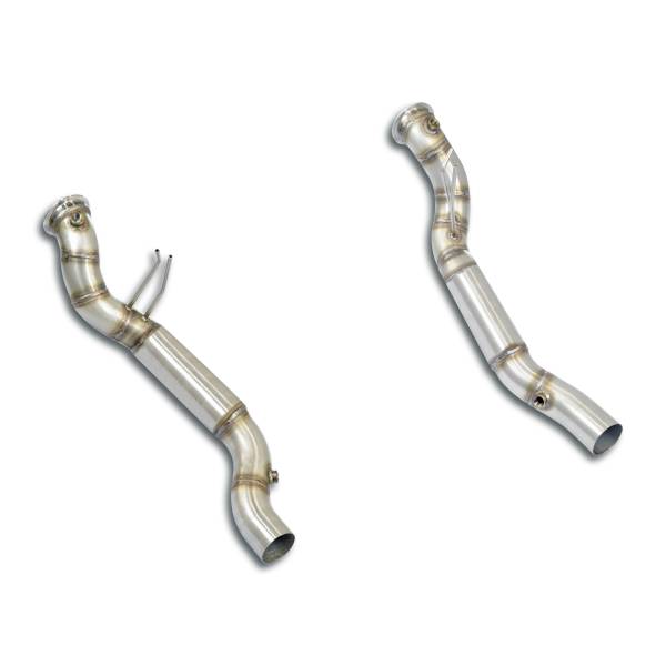 Supersprint Downpipe Kit Rechts + Links(Katalysator-Entfall) passend für MASERATI Levante Trofeo Q4