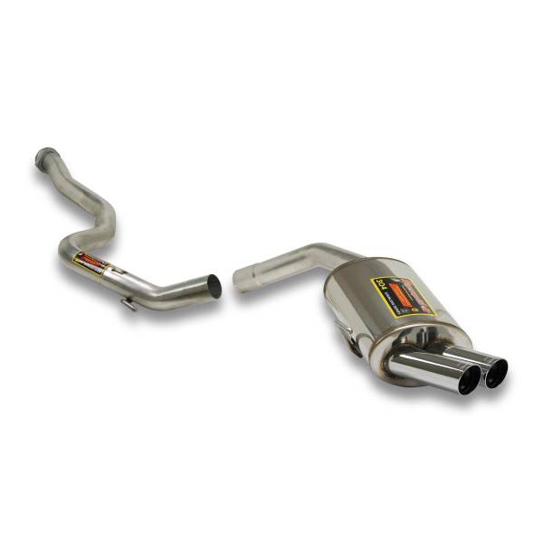Supersprint Mittelrohr + Endschalldämpfer Racing OO76 passend für ALFA ROMEO 156 2.5 V6 24V (Limousi