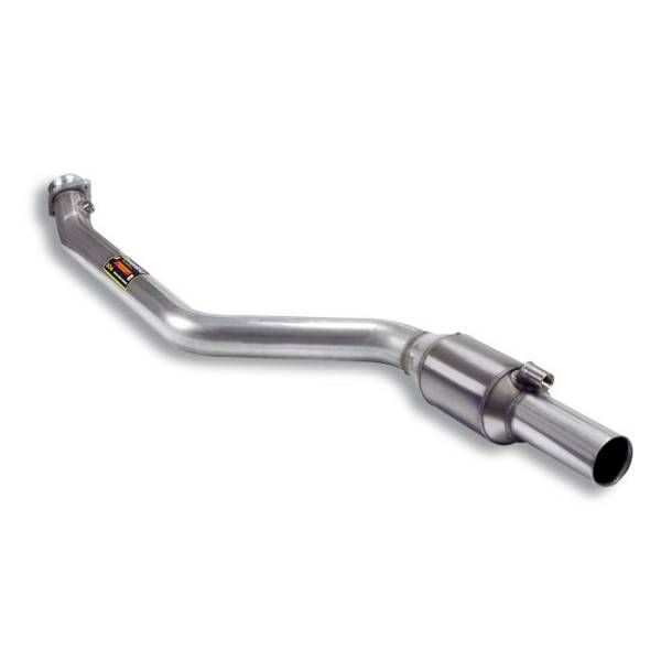 Supersprint Downpipe Links + Sport Metallkatalysator passend für BMW E81 - Alle Modelle (Für V8 S65