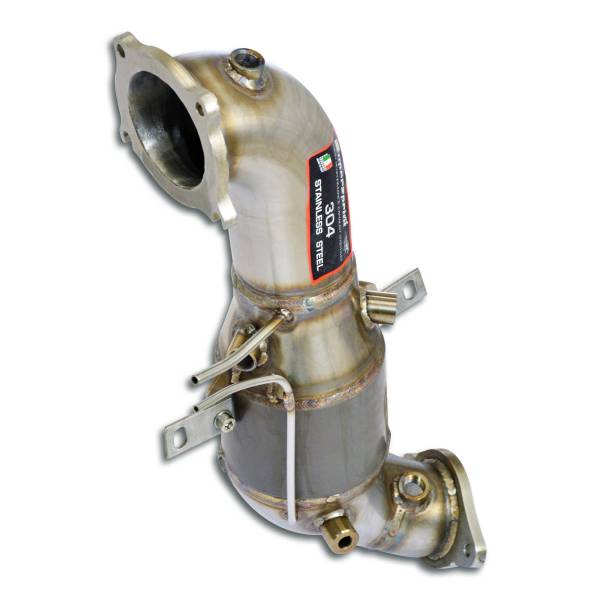 Supersprint Rohrsatz ab Turbolader + Sport Metallkatalysator 200CPSI passend für ALFA ROMEO STELVIO