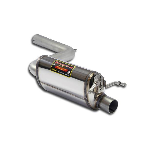 Supersprint Endschalldämpfer Links passend für MERCEDES W204 C 180 Kompressor (156 PS) 07 ->08
