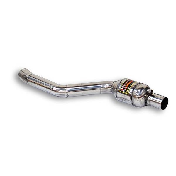 Supersprint Vorderrohr mit Sport Metallkatalysator Links 200 CPSI passend für MERCEDES R230 SL 300 V