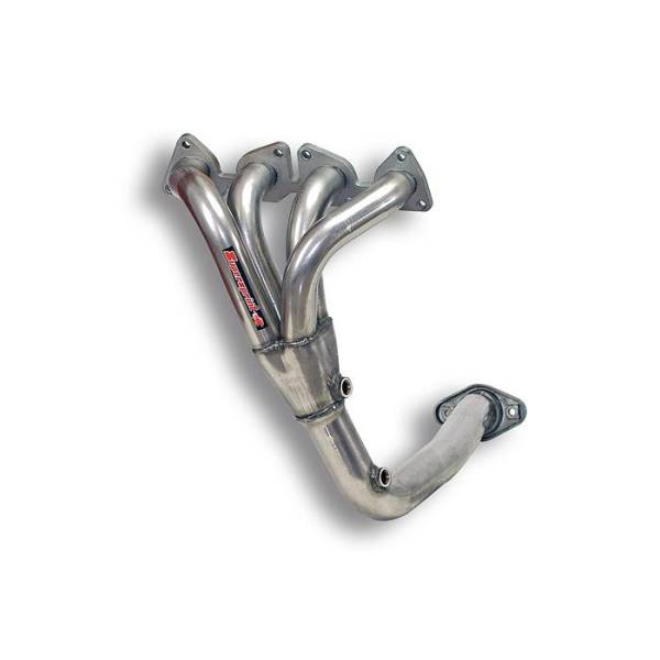 Supersprint Fächerkrümmer Edelstahl (für Katalysator Ersatz) passend für PEUGEOT 207 1.6i 16v 06 ->