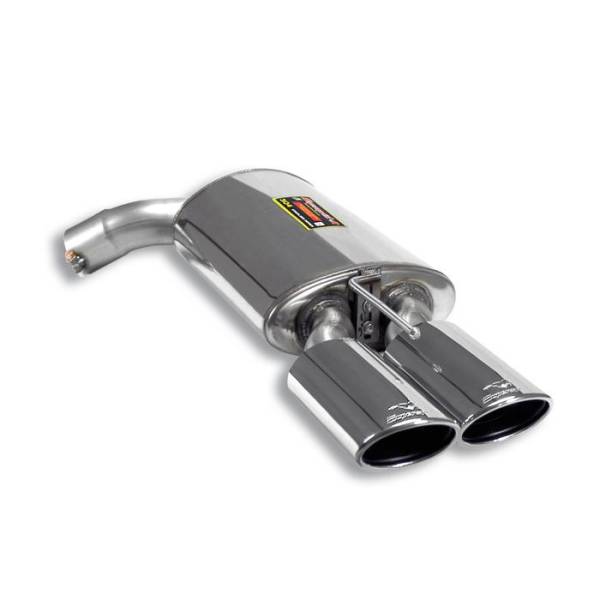 Supersprint Endschalldämpfer Rechts 120x80 passend für MERCEDES C216 CL 500 / CL 550 4.7i V8 Bi-Turb