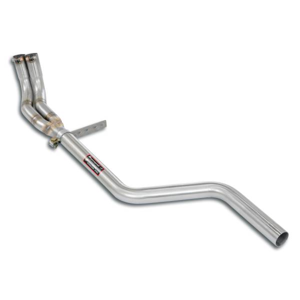 Supersprint Y-Pipe, non resonated passend für ALFA ROMEO 1600 SPIDER Duetto (Osso di seppia) 66 ->6