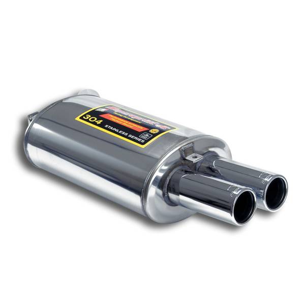 Supersprint Endschalldämpfer OO76 (paßend auch mit) passend für BMW E39 Limousine 535i / 540i V8 (M6