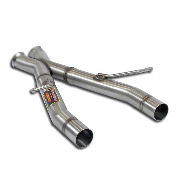 Supersprint Mittelrohrsatz “X-Pipe” passend für MERCEDES R172 SLK 350 V6 (M276 - 306 PS) 2011 -> 201
