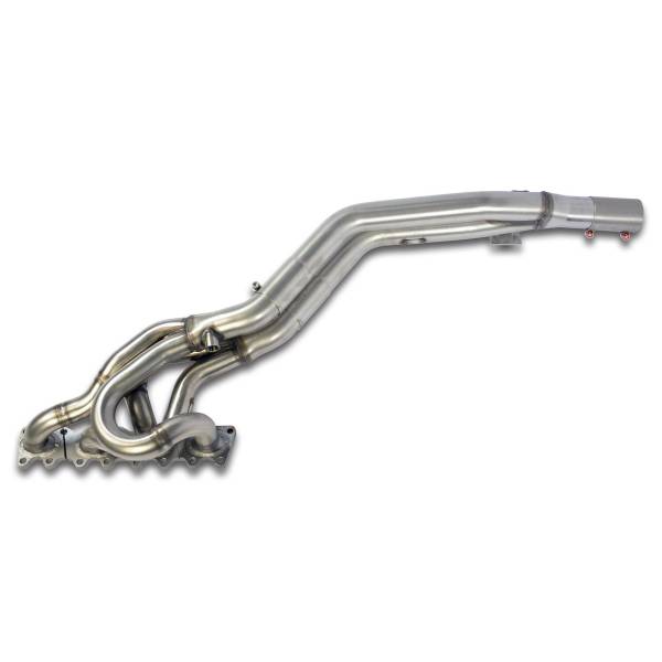 Supersprint Fächerkrümmer Edelstahl + Y-Pipe(Left Hand Drive) passend für MERCEDES R170 SLK 230 Komp