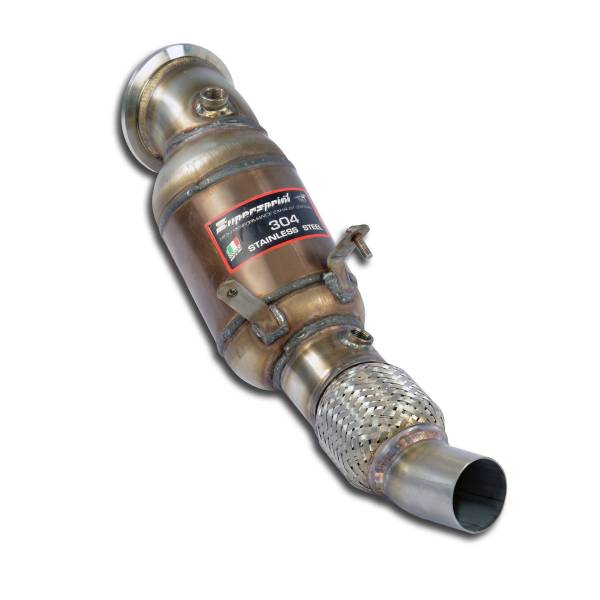 Supersprint Rohrsatz ab Turbolader + Sport Metallkatalysator 100CPSI WRC passend für BMW F20 / F21 L