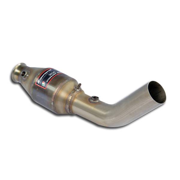 Supersprint Vorderrohr-Links con kat metallico passend für LAMBORGHINI MURCIELAGO LP 650-4 V12 09 ->