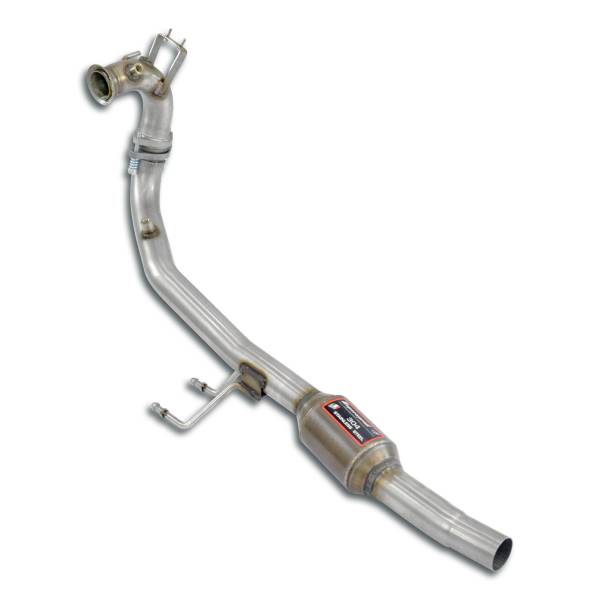 Supersprint Turbo downpipe kit + Sport Metallkatalysator 100CPSI(für Partikel Filter Ersatz)Mit Ansc