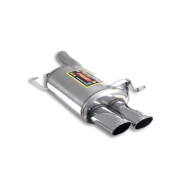 Supersprint Endschalldämpfer 100% Edelstahl OO 100x75 passend für BMW E66 740Li V8 (N62) 05 -> 08