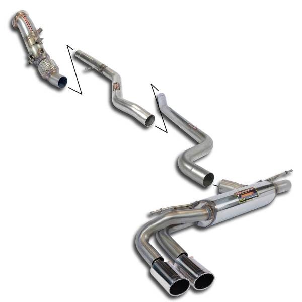 Supersprint Track performance pack (Schaltgetriebe) passend für BMW F20 / F21 125i 2.0T (218 PS) 201