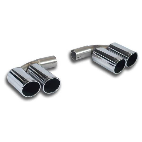 Supersprint Endrohrsatz Rechts OO 80 + Links OO80 passend für BMW F20 / F21 LCI 118i (3 Zyl./ B38 -