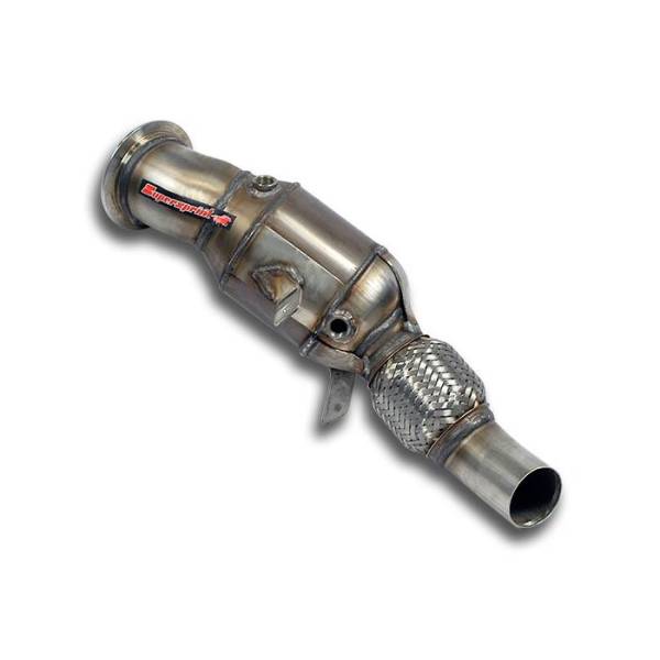 Supersprint Rohrsatz ab Turbolader + Sport Metallkatalysator passend für BMW F35 328Li 2.0T (N20 245