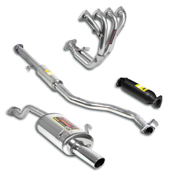 Supersprint Sport package Ø50, Complete system passend für HONDA CIVIC 5d. 1.8 VTi 97 -> 00