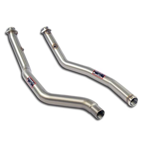 Supersprint Turbo downpipe kit Rechts + Links (für Katalysator Ersatz) passend für MERCEDES W166 ML
