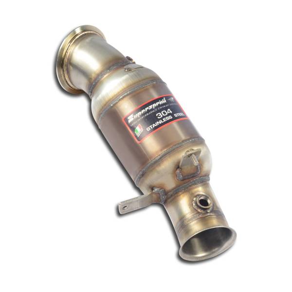 Supersprint Downpipe + Sport Metallkatalysator 100CPSI WRC passend für BMW F25 X3 35i (6 Zyl. - 306