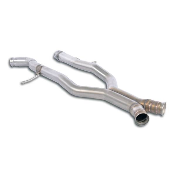 Supersprint Mittelrohr + “X-Pipe” passend für MERCEDES W164 ML 350 V6 (M272 - 272 PS) 2005 -> 2011