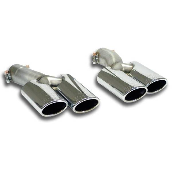 Supersprint Endrohrkit Re-Li 90x70 passend für MERCEDES X218 CLS 400 4-Matic V6 Shooting Brake (M276