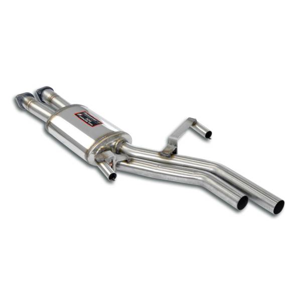 Supersprint Mittelschalldämpfer passend für BMW E24 M 635CSi Kat (S38 Motor - 260 PS) 84 -> 05/87