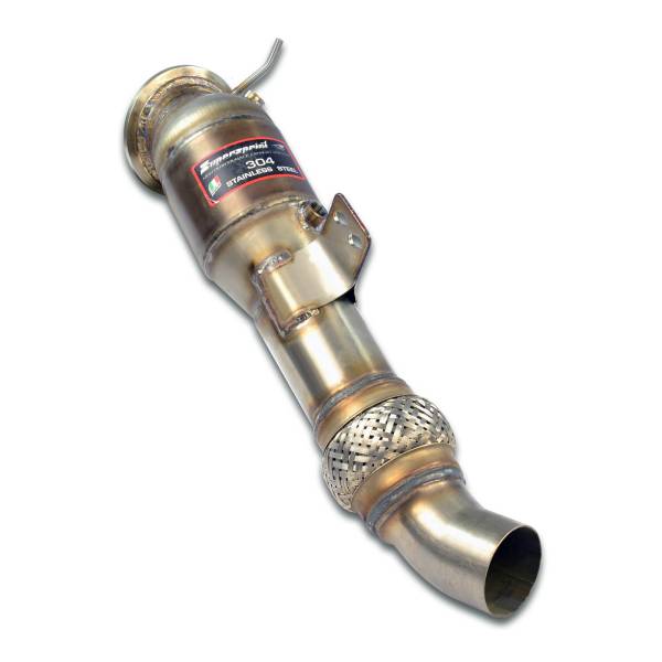 Supersprint Rohrsatz ab Turbolader + Sport Metallkatalysator 200CPSI passend für BMW G11 740i (B58 -