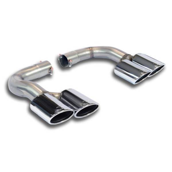 Supersprint Endrohrsatz Rechts 120x80 - Links 120x80 passend für MERCEDES W166 GLE 450 (SUV) (M276 -