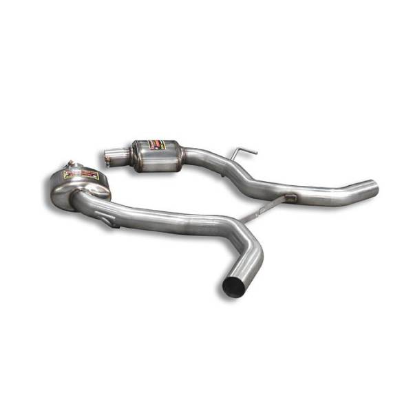 Supersprint Mittelschalldämpfer Rechts + Links passend für MERCEDES R230 SL 350 V6 (M272 - 3.5L) 08