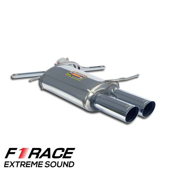 Supersprint Endschalldämpfer Links F1 Race OO80 passend für BMW E61 (Touring) M5 5.0i V10 07 ->