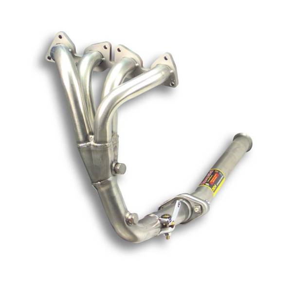 Supersprint Fächerkrümmer Edelstahl (für Katalysator Ersatz) passend für PEUGEOT 206 CC (Cabrio) 1.6