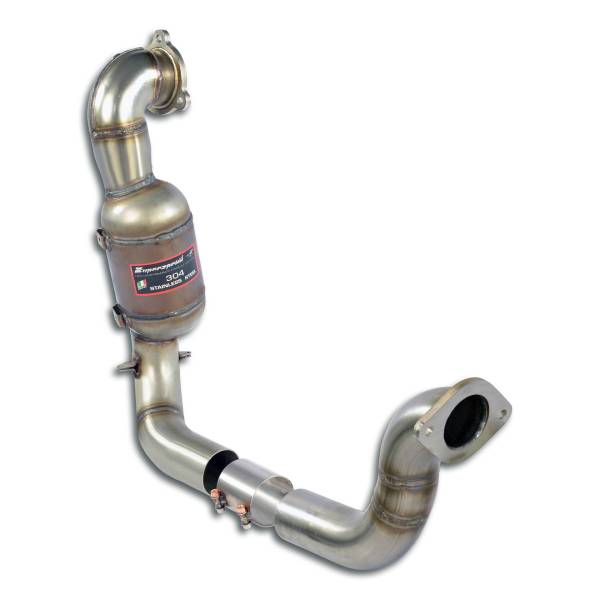 Supersprint Rohrsatz ab Turbolader + Sport Metallkatalysator 100CPSI passend für MERCEDES W177 A 35