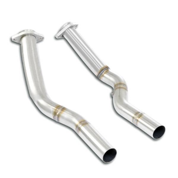 Supersprint Downpipe Kit Rechts + Links(Katalysator-Entfall) passend für JAGUAR XKR Coupe / Cabrio