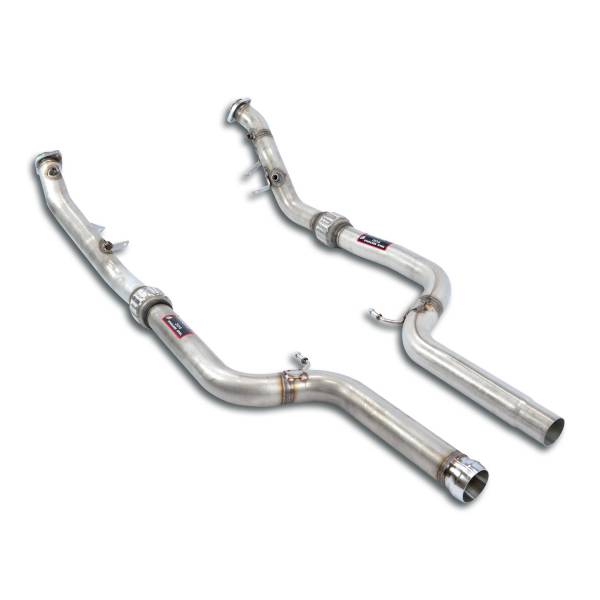 Supersprint Downpipe Kit Rechts + Links(Katalysator-Entfall) passend für MERCEDES-Maybach X222 S 500