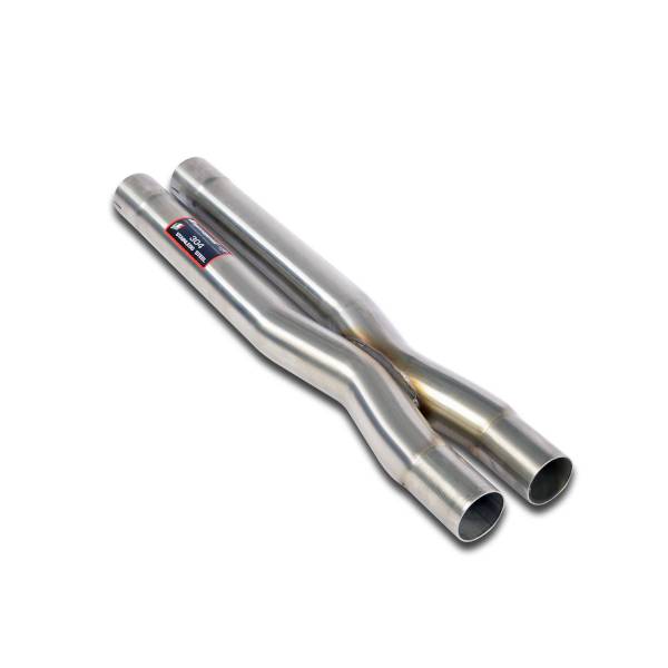 Supersprint Mittelrohr + “X-Pipe” (für Serien Mittelschalldämpfer Ersatz) passend für MASERATI Gran