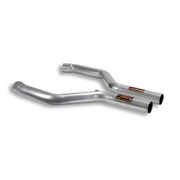 Supersprint Vorderrohr Rechts + Links (für Katalysator Ersatz) passend für MERCEDES R230 SL 600 Bi-T