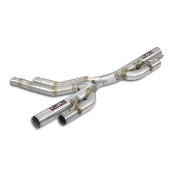 Supersprint Hinteres Rohr Rechts - Links(Nachschalldämpfer-Entfall) passend für AUDI SQ7 Quattro (4.