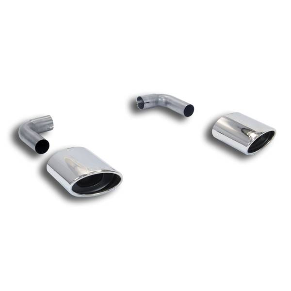 Supersprint Endrohrsatz Rechts 145x95 +Links 145x95 passend für MERCEDES W246 B 200 CDI (136 PS) 201