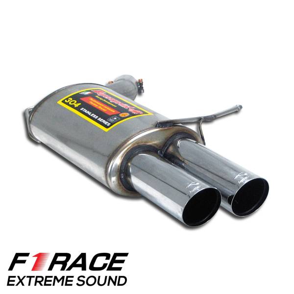 Supersprint Endschalldämpfer Links F1 Race OO80 passend für BMW E64 Cabrio M6 5.0i V10 05 ->