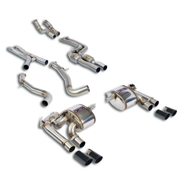Supersprint Twin Pipe Performance Premium Package passend für BMW F87 M2 Competition (410 PS - US Mo