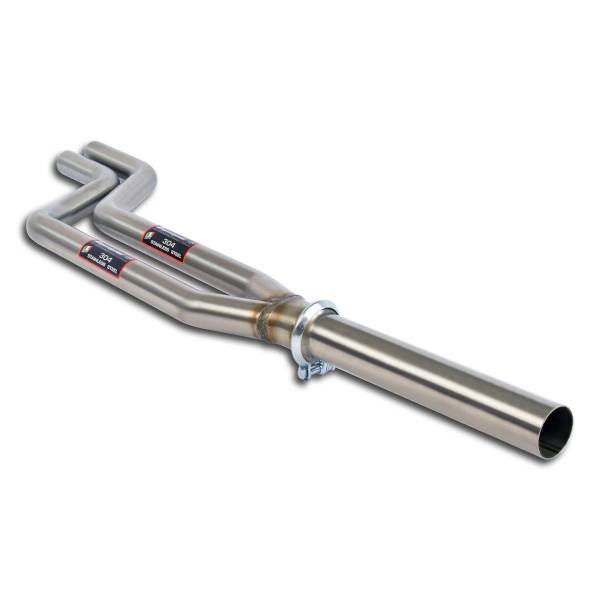 Supersprint Vorderrohr Y-Pipe (für Katalysator Ersatz) passend für BMW E36 323ti Compact 97 -> 98