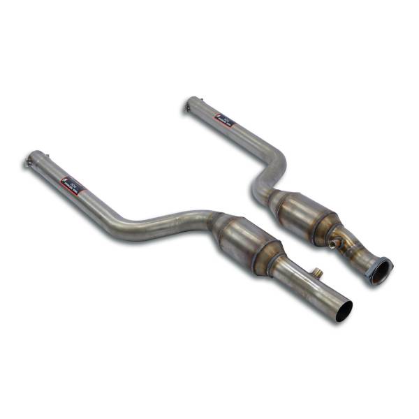 Supersprint Vorderrohr mit Sport Metallkatalysator Rechts + Links passend für MERCEDES R171 SLK 280