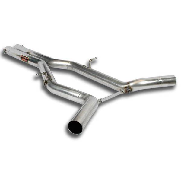 Supersprint Mittelrohr H-Pipe Rechts - Links passend für MERCEDES W212 E 63 AMG 4-Matic V8 (Limousin