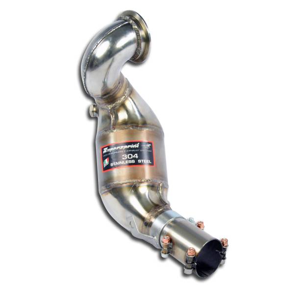 Supersprint Downpipe mit Sport Metallkatalysator passend für ALFA ROMEO 4C Coupe (1750cc - 241 PS) 2