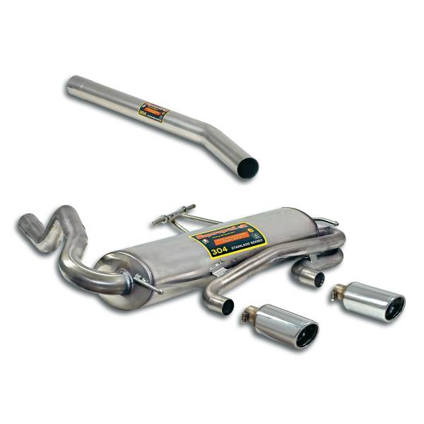 Supersprint Sport kit, Cat.-Back passend für RENAULT CLIO II 2.0i RS (182 PS) 04 -> 05