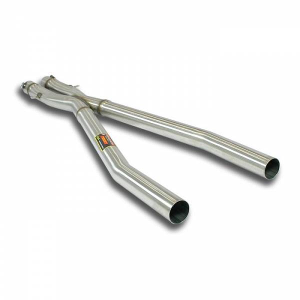 Supersprint Mittelrohr “X-Pipe” passend für AUDI A8 QUATTRO (Long Wheelbase Model) 6.0i W12 (450 PS