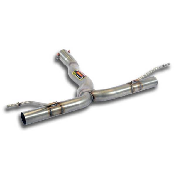 Supersprint Rohr hintenY-Pipe Rechts - Links(Nachschalldämpfer-Entfall) passend für MERCEDES X156 GL