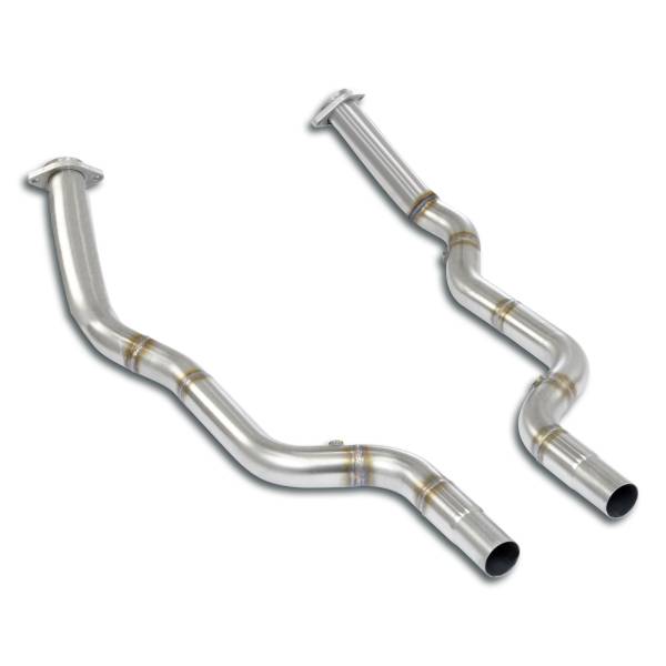 Supersprint Downpipe Kit Rechts + Links(Katalysator-Entfall) passend für JAGUAR F-Type R P575 Coupe