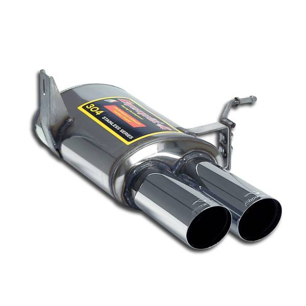 Supersprint Endschalldämpfer “Racing” Links OO 80 passend für BMW E92 Coupe (S85 M5 - 5.0i V10 Motor